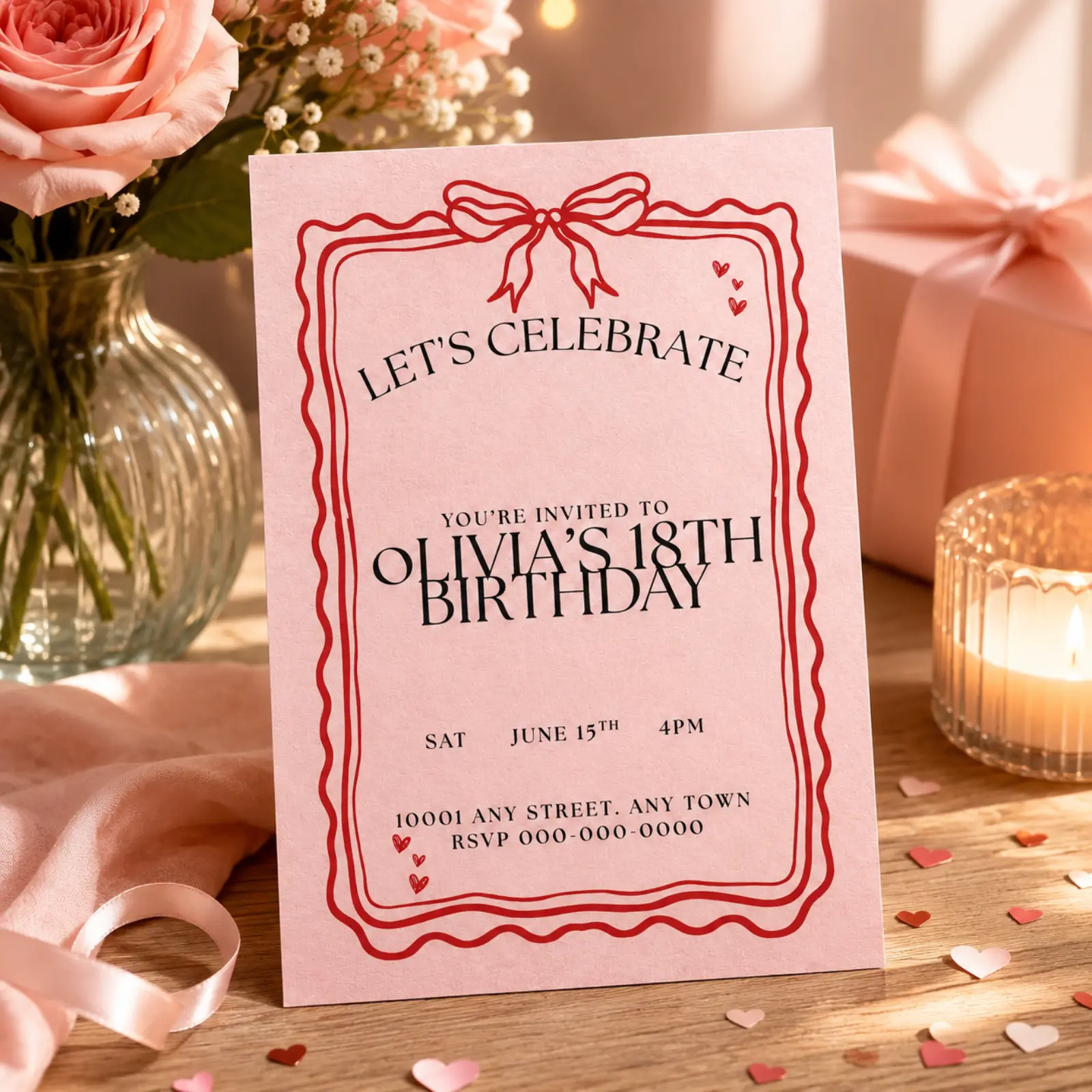 Birthday Invitation Cards - Image 2