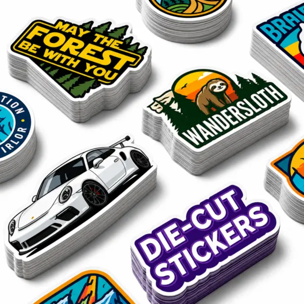 Custom Shape Stickers