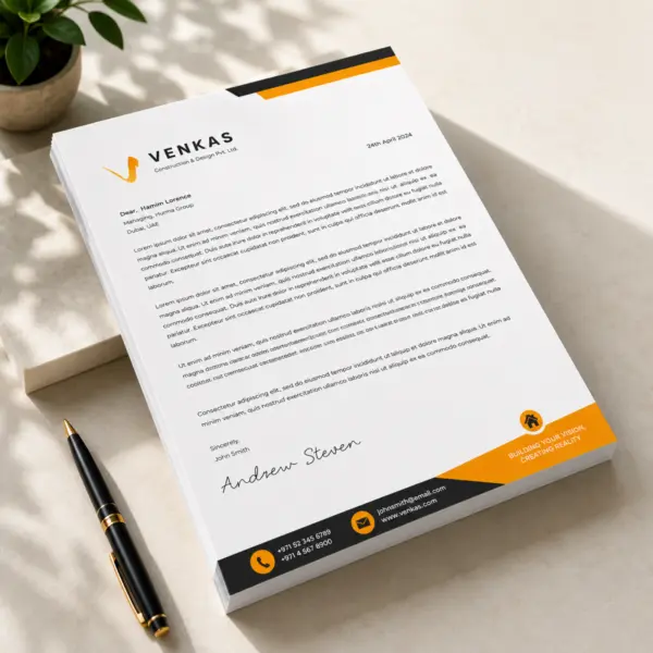 Custom Letterhead Pads
