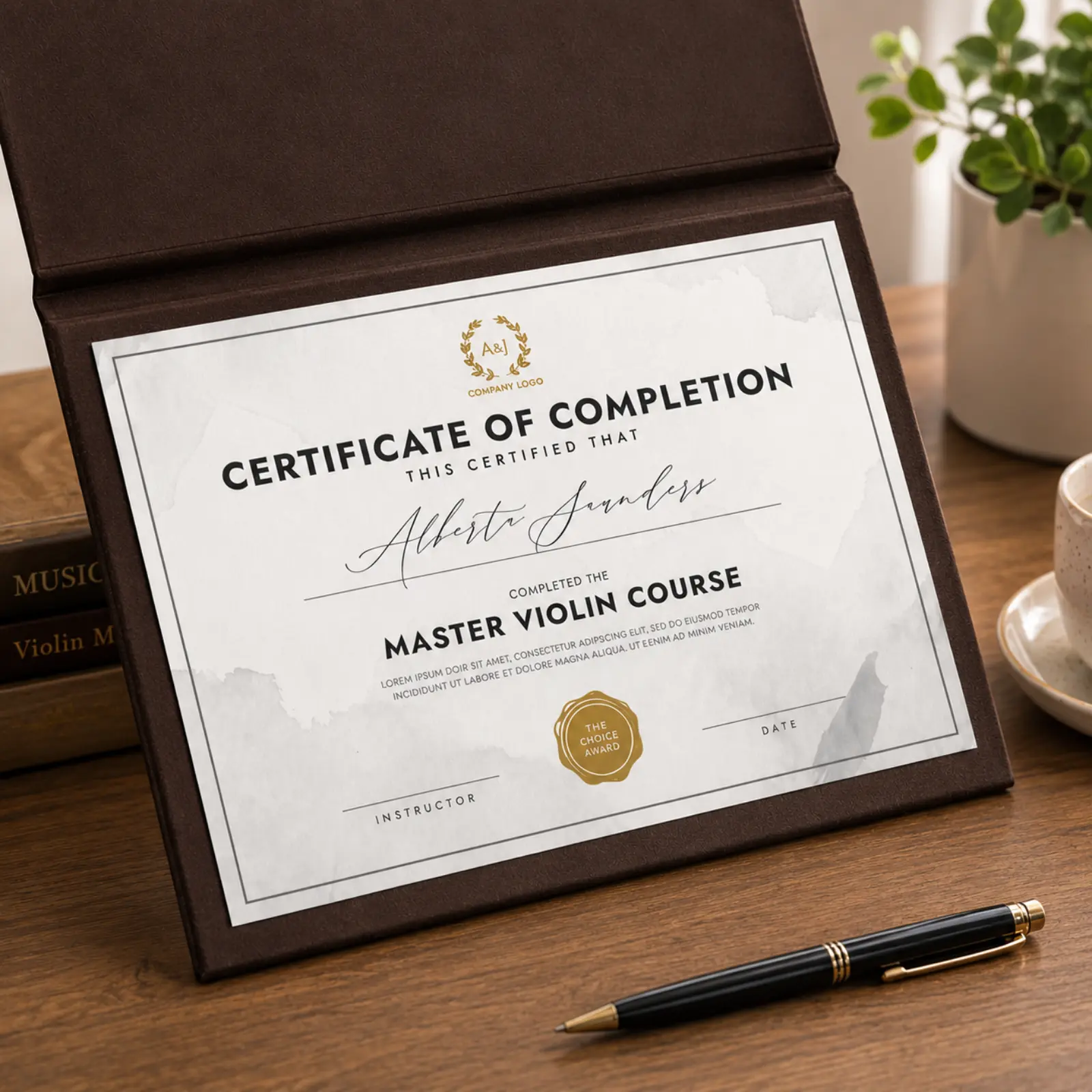Custom Certificates