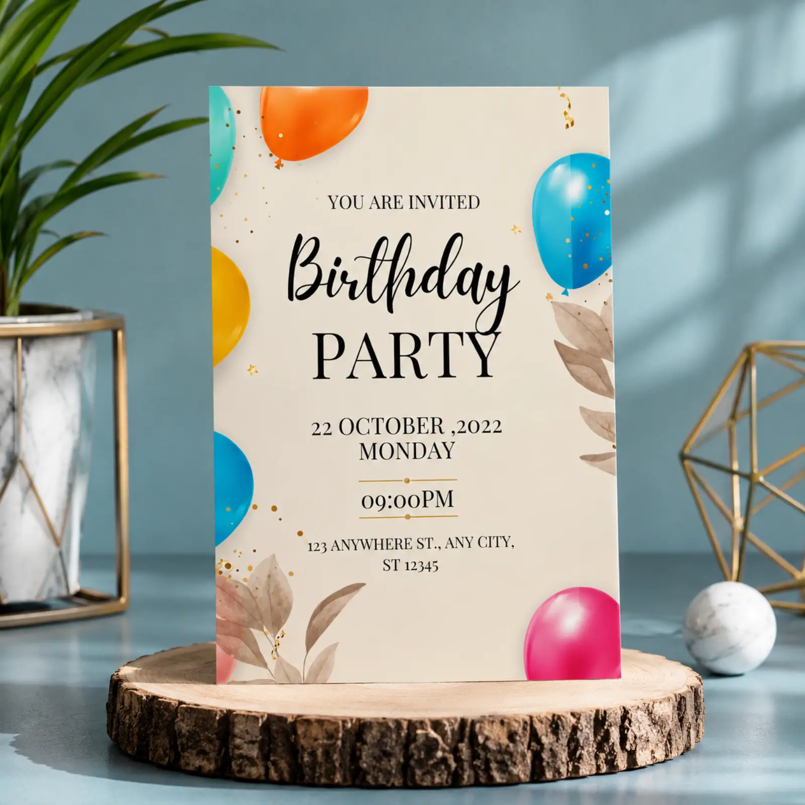 Birthday Invitation Cards
